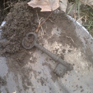 unearthing of the key