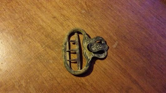 1800s Suspender Clip by American Suspender Company. Coolest & oldest find to date!
