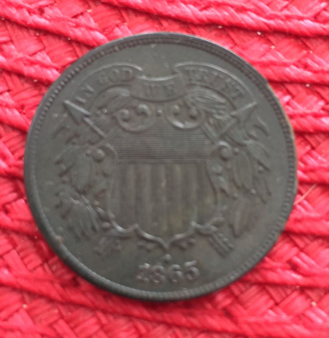 1865 2cent f
