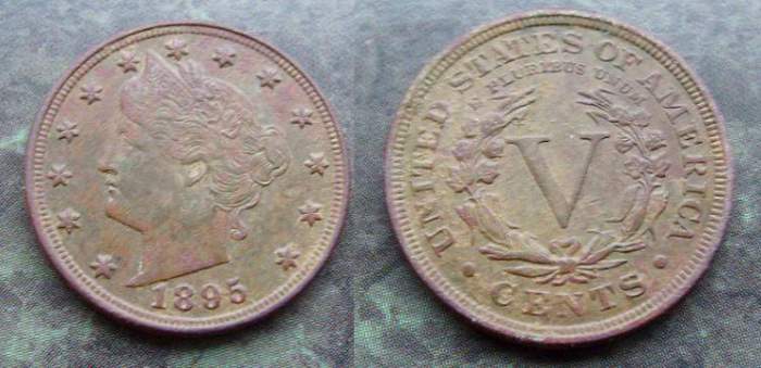 1895 V nickel