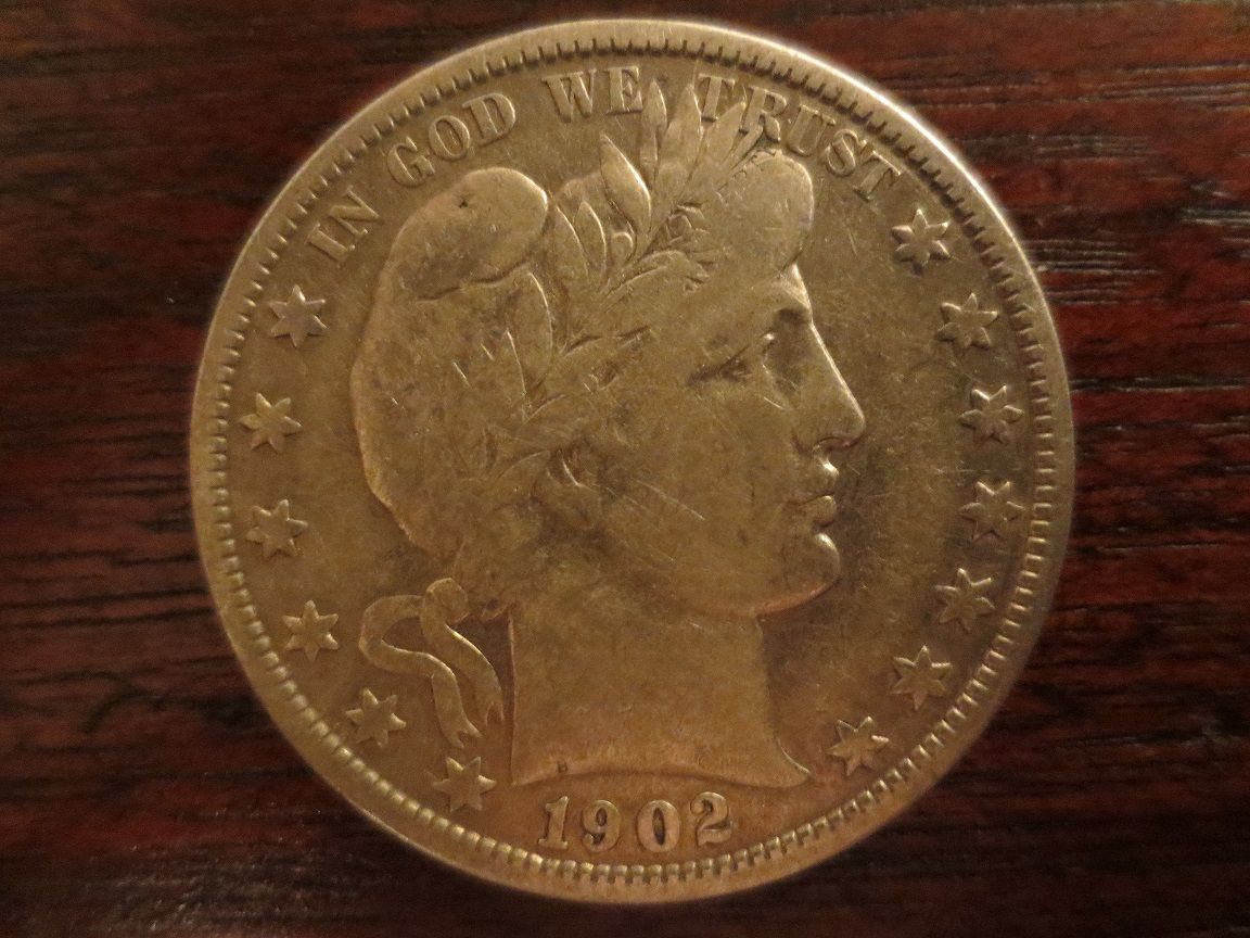 1902 Barber Half Dollar (Front)