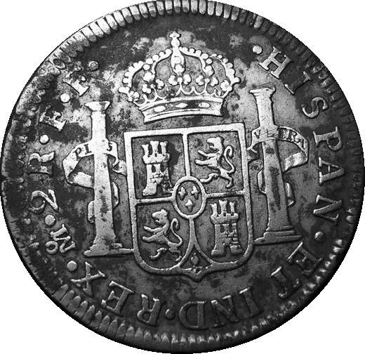 2 Reale - Colonial Spanish 2 Reales