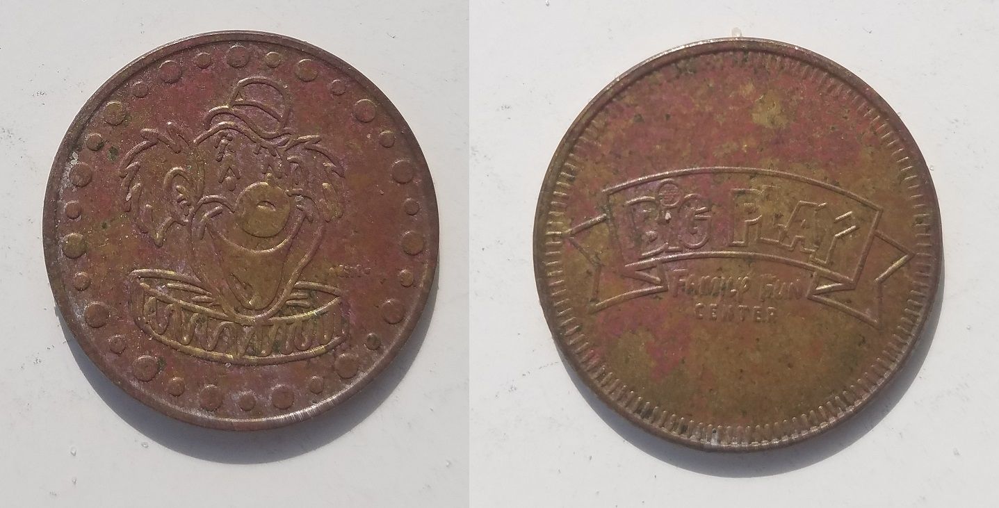 20160702 Big Play token found with the Bounty Hunter Quick Silver right at the water line.