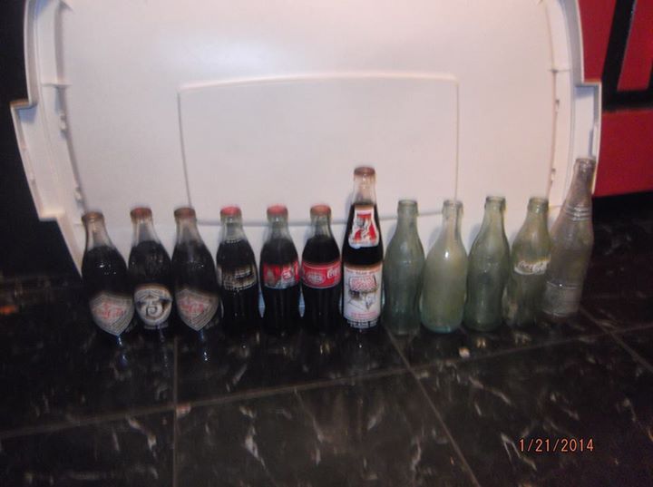 coke-cola 5 are empty