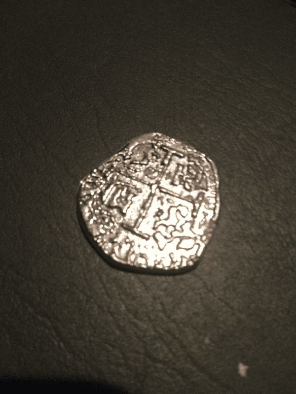 Fake Spanish Coin! Real heart stopper!