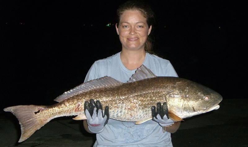 My big ole Red Fish caught in Pensacola, FL in 2011.