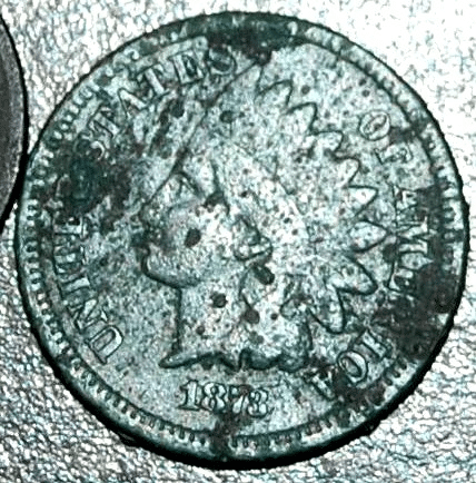 My oldest Indian Head Penny....1873