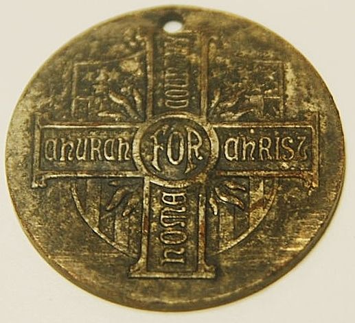 National Lutheran Commission for Soldiers and Sailors Welfare Medal