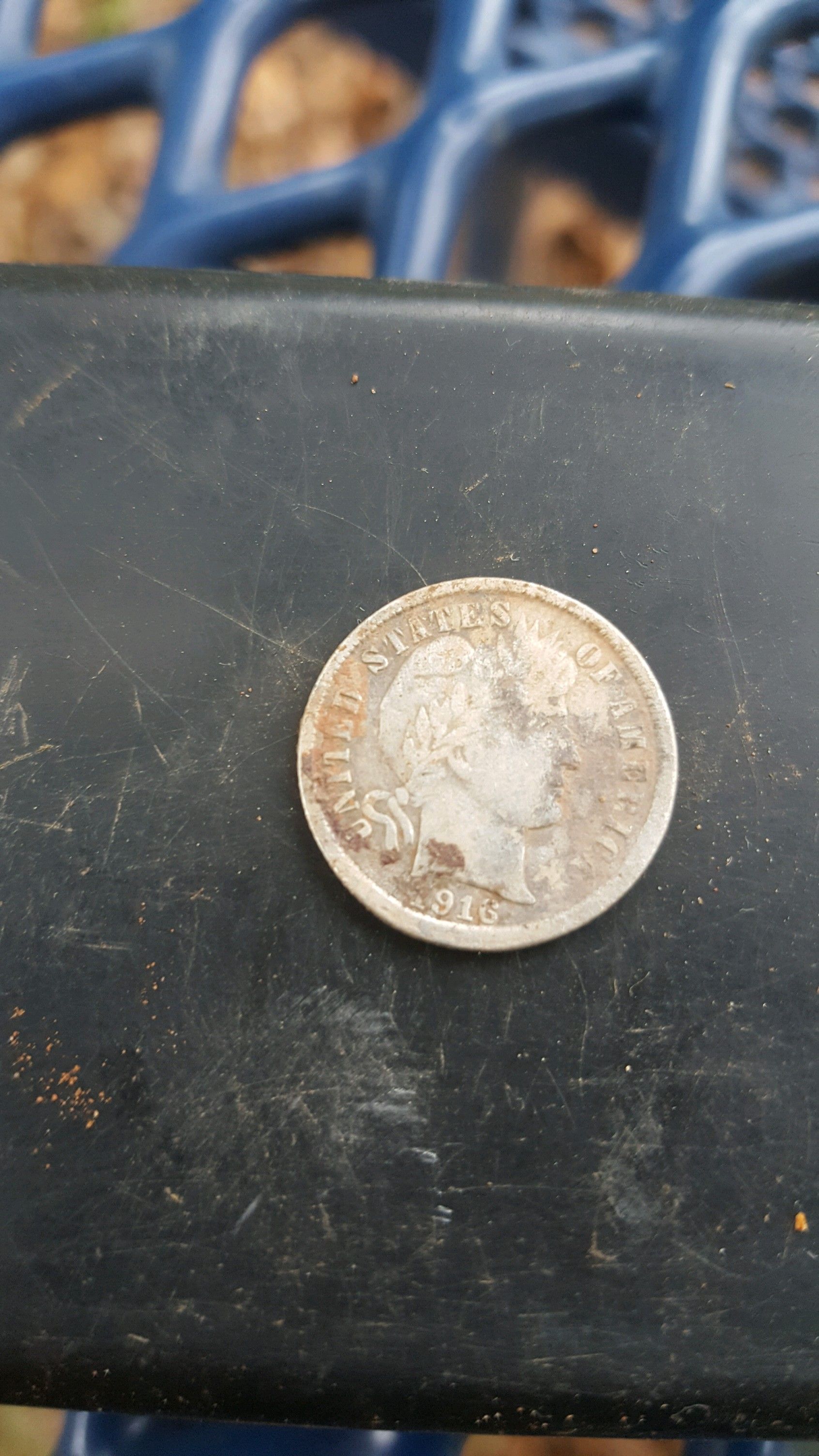 Oldest dime to date. Thought I had broke into the 1800's but it's a 1916 and I'll take it!