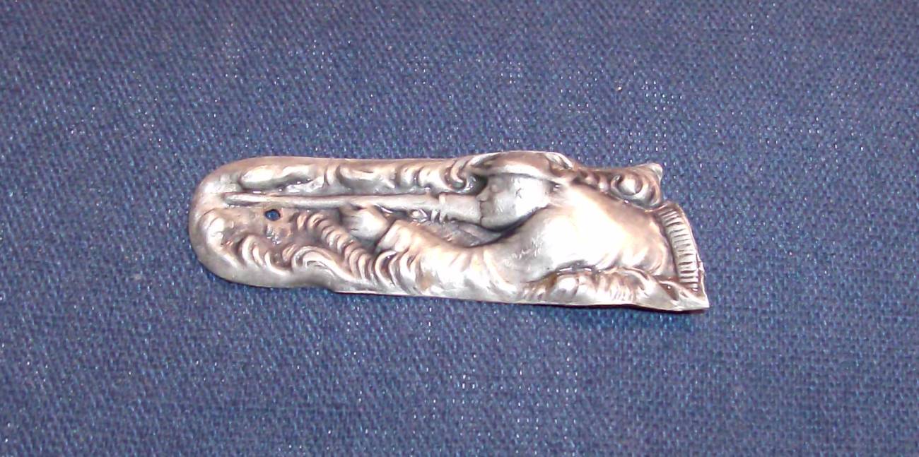 Piece from a mid-1800s Silver Pocket Knife - I can't lie; this is one of my favorite finds.