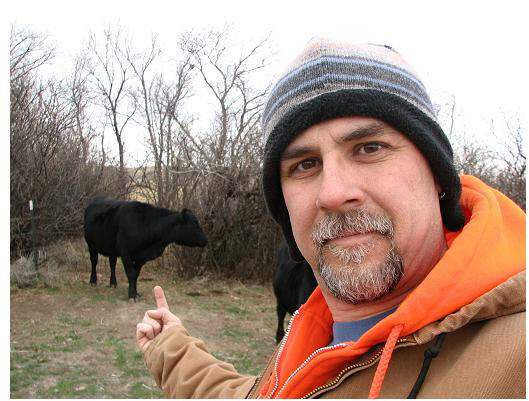 Zesty and his cows - Zesty (Aka Montana Jim), in real life, is a Bovine Proctologist.  It pays good money.
