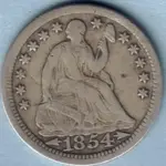 1854 Half#2 dime found.webp