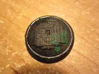 William Harrison campaign button.webp