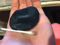 Possible meteorite drill hole nickel test.webp
