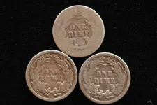 Seated Dimes - Back.webp