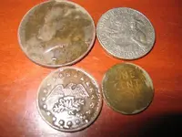 oct 23rd 74 half, 41 wheatie,token, 73 coins.webp