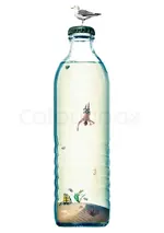 3366243-abstract-ocean-in-a-bottle-diving-concept-isolated-on-white.webp