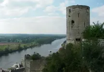 chateau of chinon Jacques de molay graffitti s.webp
