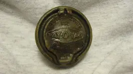 Bent Up Silver Old Flashlight Cap and Other Stuff July 4 2015 002.webp