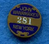 Wanamaker Employee Badge.webp