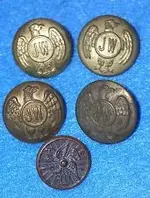 Wanamaker Employee Uniform Buttons.webp