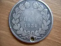 5 Francs 1834 Back.webp