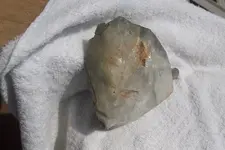 Green tint rock and clear crystal 003.webp
