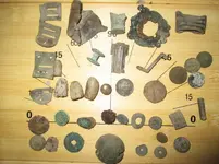 Metal detecting finds from Union Camp July through now 2015 033.webp