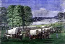 350px-Pioneers_Crossing_the_Plains_of_Nebraska_by_C.C.A._Christensen.webp