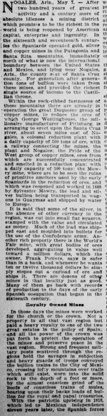 Los Angeles Herald, Number 224, 12 May 1901 — OLD MINING DISTRICT WILL BE REOPENED [ARTICL.webp