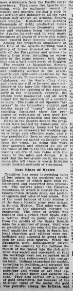 Los Angeles Herald, Number 224, 12 May 1901 — OLD MINING DISTRICT WILL BE REOPENED [ARTICL.webp
