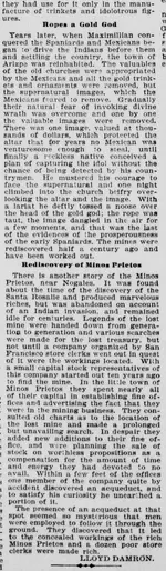 Los Angeles Herald, Number 224, 12 May 1901 — OLD MINING DISTRICT WILL BE REOPENED [ARTICL.webp