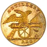 1808-11-Artillery-Regiment-23mm-Gilded-Brass-RJ-Silverstein-georgewashingtoninauguralbuttons....webp