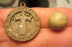 medallion and clay marble.webp