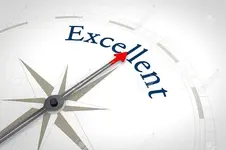 23654265-An-image-of-a-nice-blue-compass-with-the-word-Excellent-Stock-Photo.webp