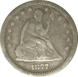 1877S Seated Quarter Obverse.webp