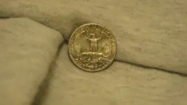 1957 Washington Quarter, 3 Wheat Sill & Flat Button April 8 2016 002.webp