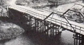 Langola Hwy 10 and half way crossing  Bridge 1910.webp