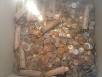 box of coins from dump.jpg