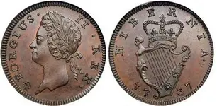 1737-george-ii-type-i-farthing-s-6608-df-558-george-ii-the-superb-left-facing-irish-portrait-...webp