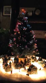 Christmas Village night.webp