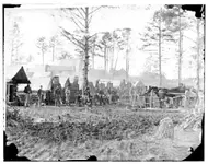 C0009wThis photograph shows the camp of 18th Pennsylvania Cavalry, 3d Division, Cavalry Corps...webp