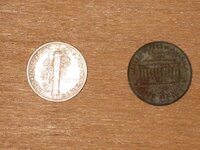 Winged Liberty Dime and a toaster Memorial Cent Reverse.jpg
