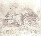 Hunting Cabin on the Sullivan County 1896Loyalsock.webp