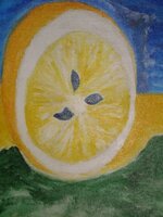 It's a Lemon For Sure. Painted in 2004.JPG