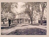BUCKS COUNTY Friend\'s Meeting House  Langhorne PA Pre 1908.jpg