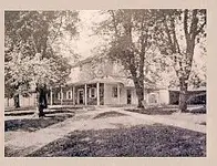 BUCKS COUNTY Friend\'s Meeting House  Langhorne PA Pre 1908.webp