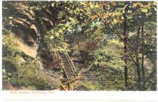 INDIANA COUNTY Saltsburg Kiski Ravine 1910 PA postcard.jpg