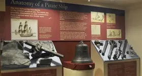 part of the largest exhibit from the wreck of Blackbeard 2.webp