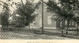 LANCASTER COUNTY 1905 PC MENNONITE MEETING HOUSE KINZER LANCASTER CO. PA.webp